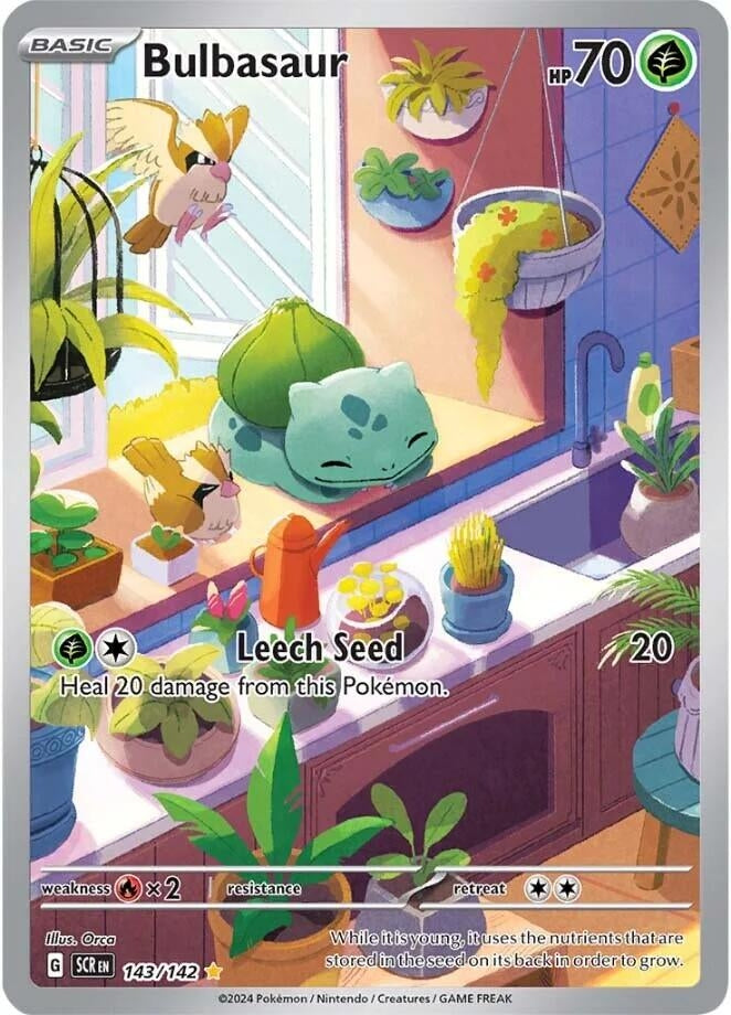 Image for Bulbasaur (143/142) (SCR) - Pokemon