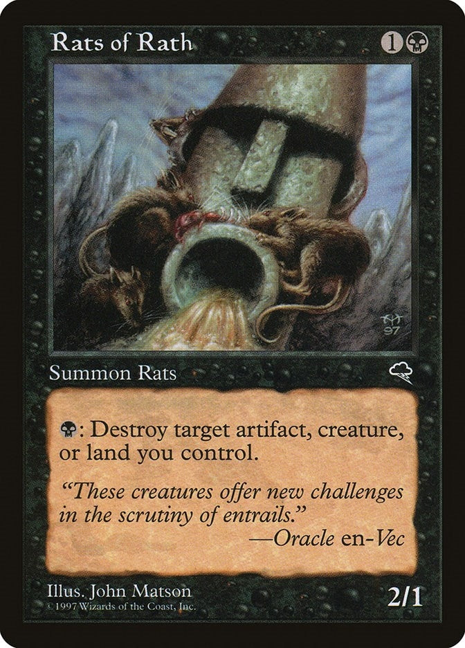 Image for Rats of Rath (150) - Magic: The Gathering