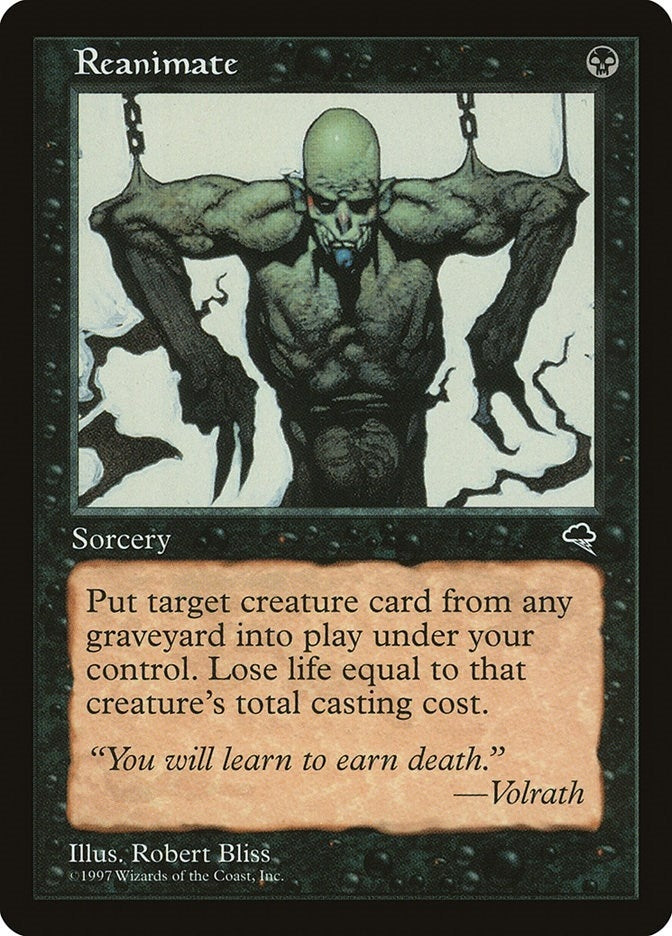 Image for Reanimate (151) - Magic: The Gathering