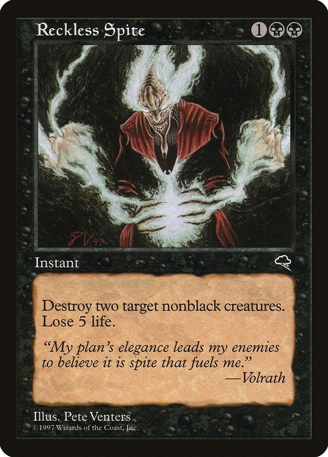 Image for Reckless Spite (152) - Magic: The Gathering
