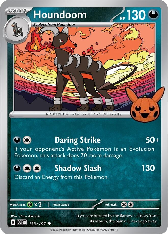 Image for Houndoom (133/197) (TTBB24) - Pokemon