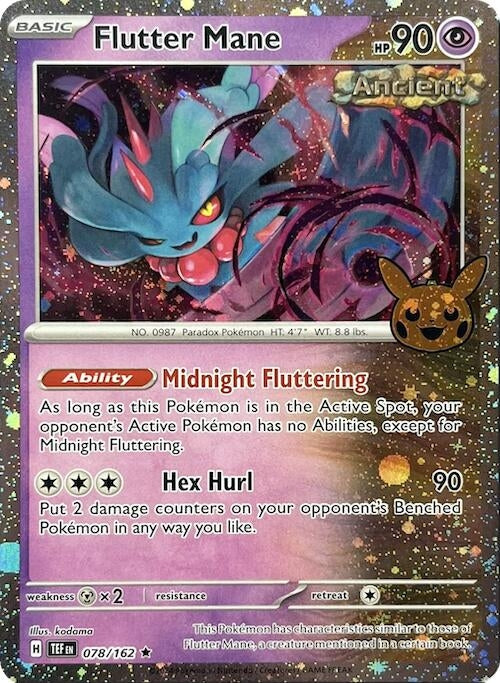 Image for Flutter Mane (Cosmos Holo) (078/162) (TTBB24) - Pokemon