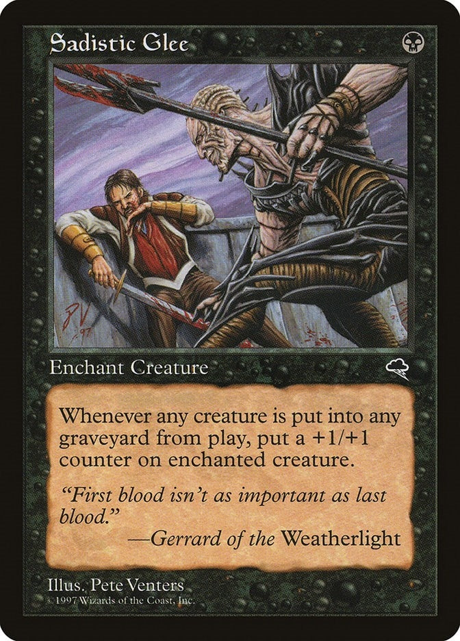 Image for Sadistic Glee (153) - Magic: The Gathering
