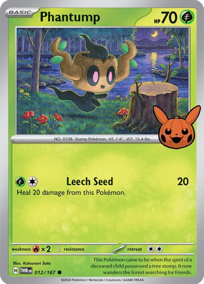 Image for Phantump (012/167) (TTBB24) - Pokemon
