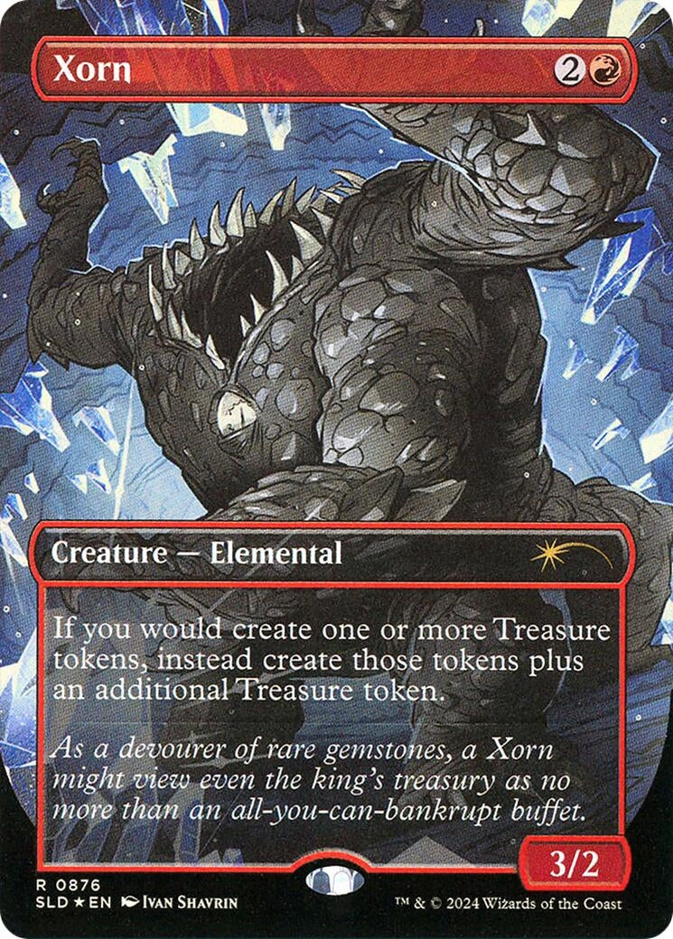 Image for Xorn (Rainbow Foil) (876) - Magic: The Gathering