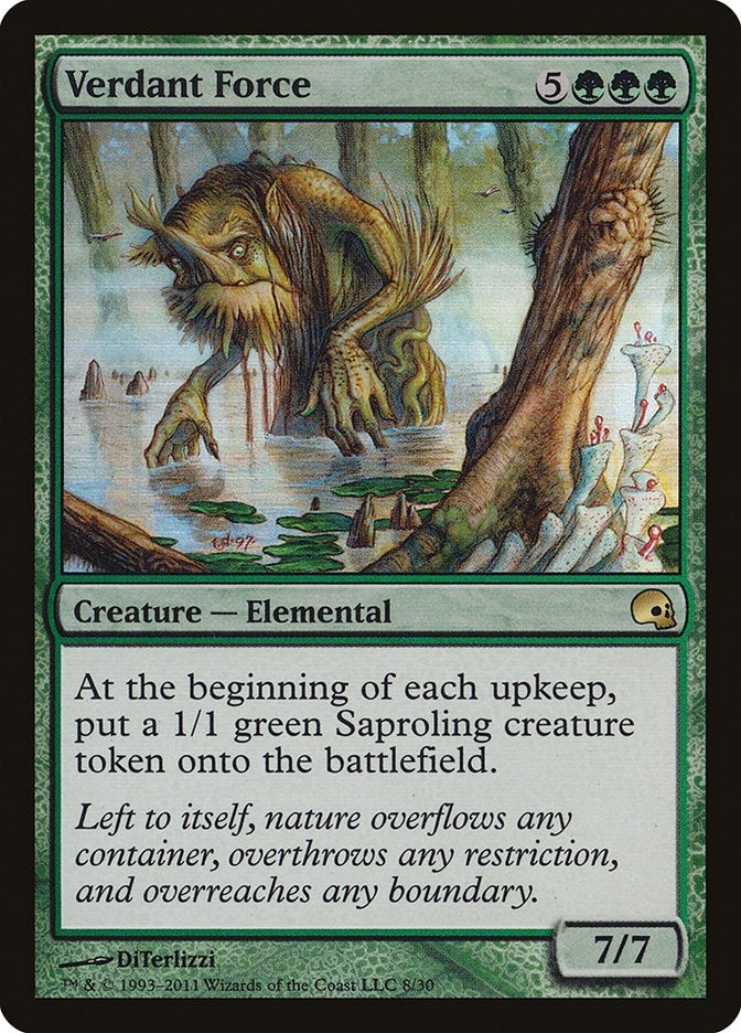 Image for Verdant Force (8) (GRV) - Magic: The Gathering