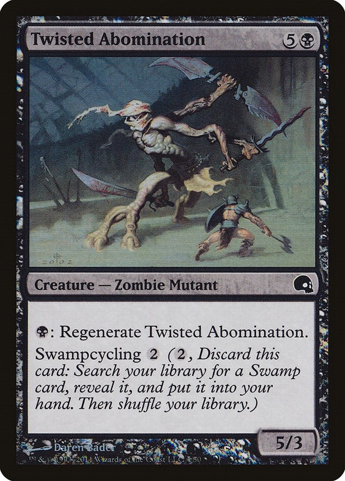 Image for Twisted Abomination (4) - Magic: The Gathering