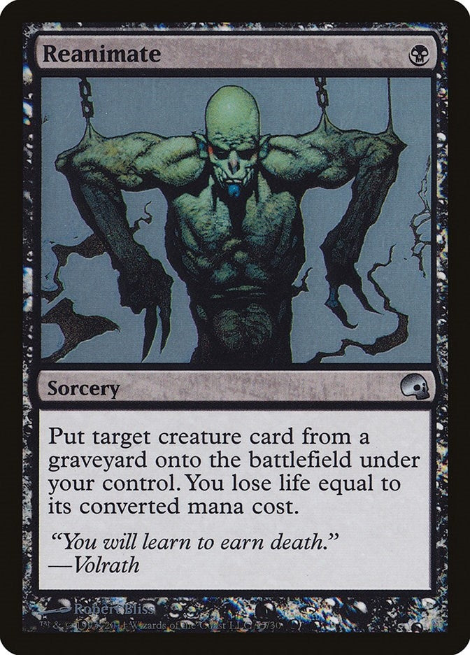Image for Reanimate (15) - Magic: The Gathering