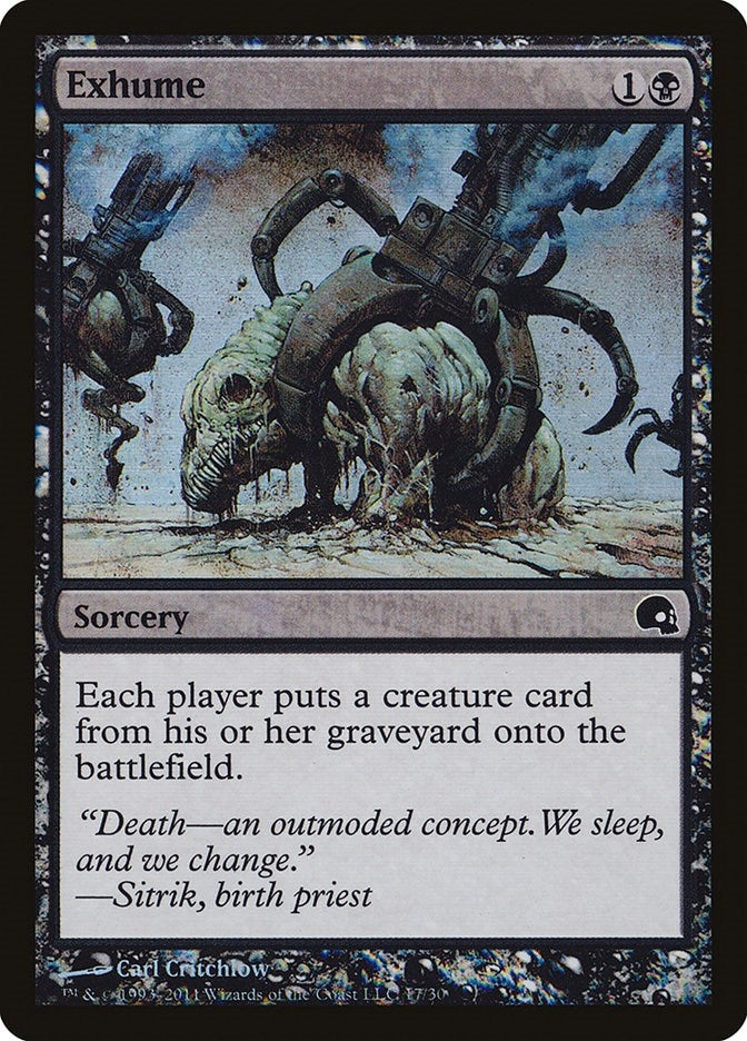 Image for Exhume (17) - Magic: The Gathering