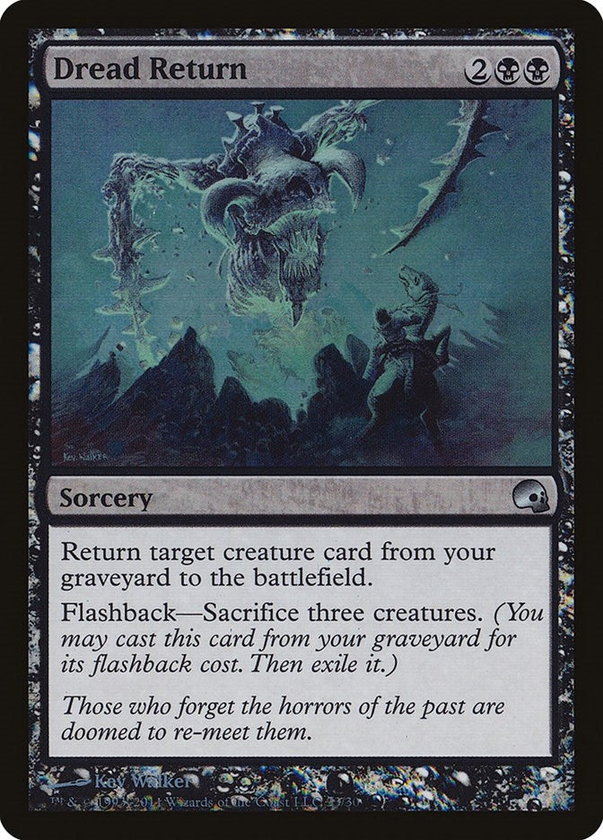 Image for Dread Return (23) - Magic: The Gathering