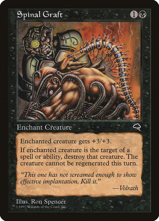 Image for Spinal Graft (159) - Magic: The Gathering