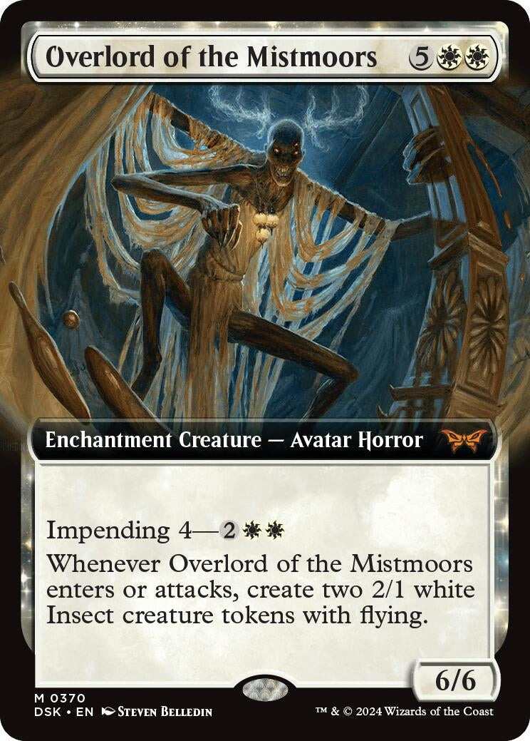 Image for Overlord of the Mistmoors (Extended Art) (370) - Magic: The Gathering