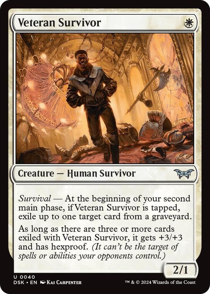 Image for Veteran Survivor (40) - Magic: The Gathering