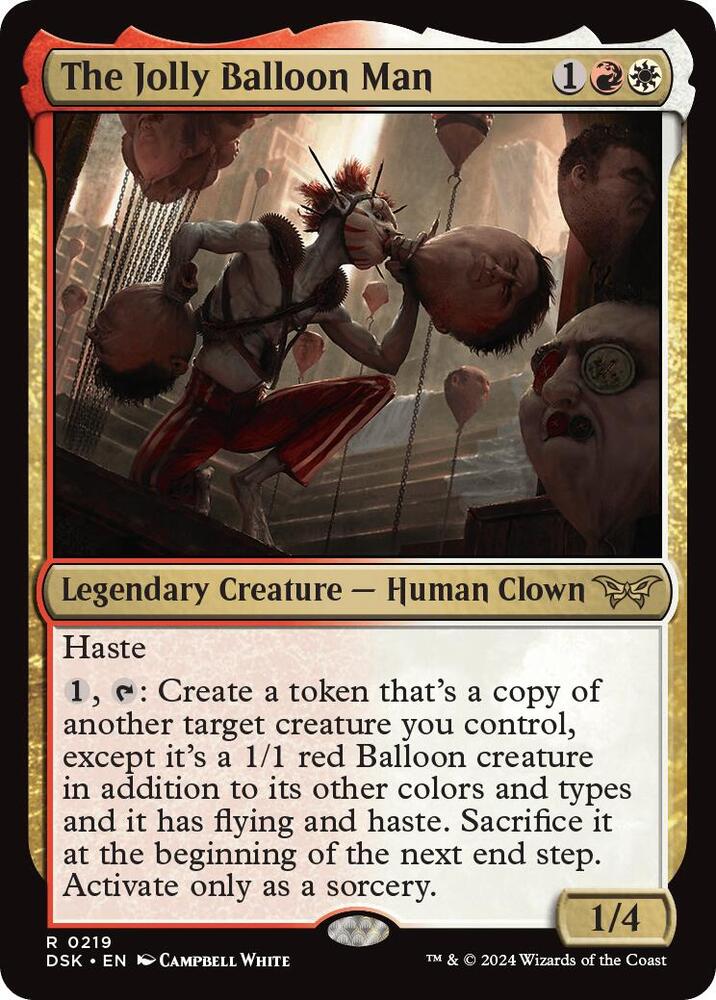 Image for The Jolly Balloon Man (219) - Magic: The Gathering