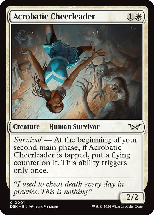 Image for Acrobatic Cheerleader (1) (DSK) - Magic: The Gathering