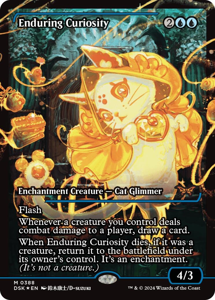 Image for Enduring Curiosity (Showcase) (388) - Magic: The Gathering