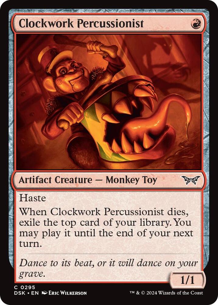 Image for Clockwork Percussionist (0295) (295) - Magic: The Gathering
