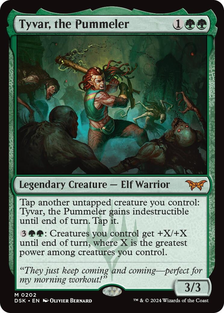 Image for Tyvar, the Pummeler (202) - Magic: The Gathering