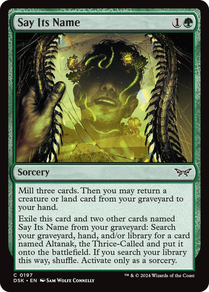 Image for Say Its Name (197) - Magic: The Gathering