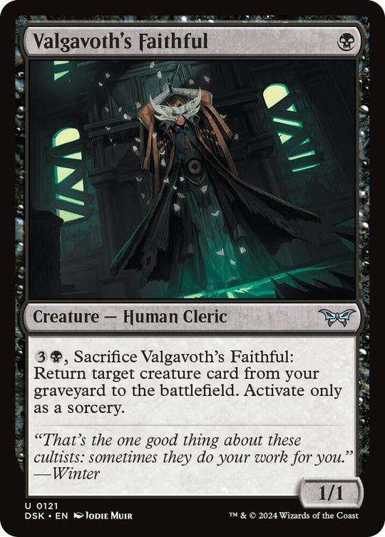 Image for Valgavoth's Faithful (121) - Magic: The Gathering