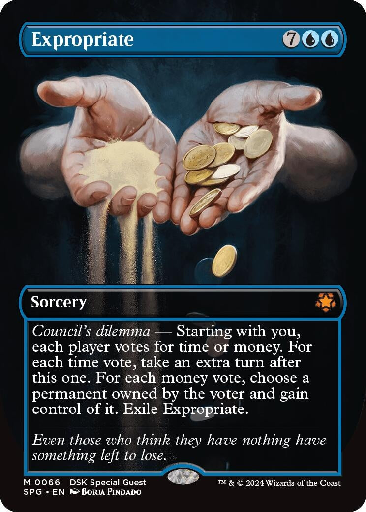 Image for Expropriate (Borderless) (66) - Magic: The Gathering