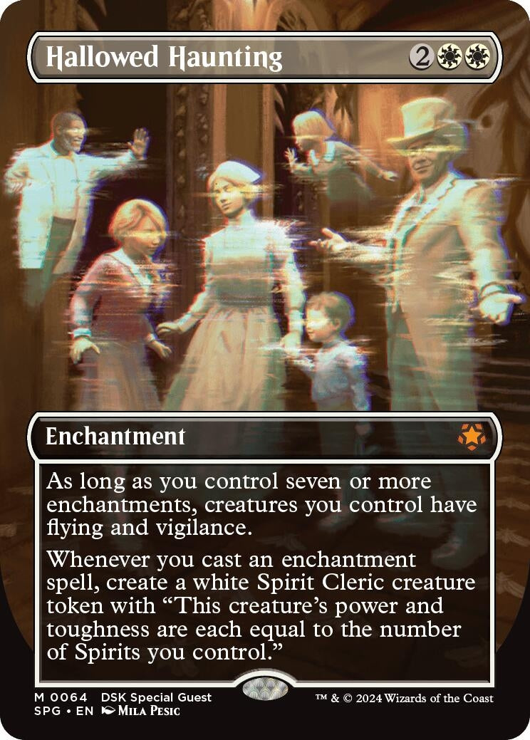 Image for Hallowed Haunting (Borderless) (64) - Magic: The Gathering