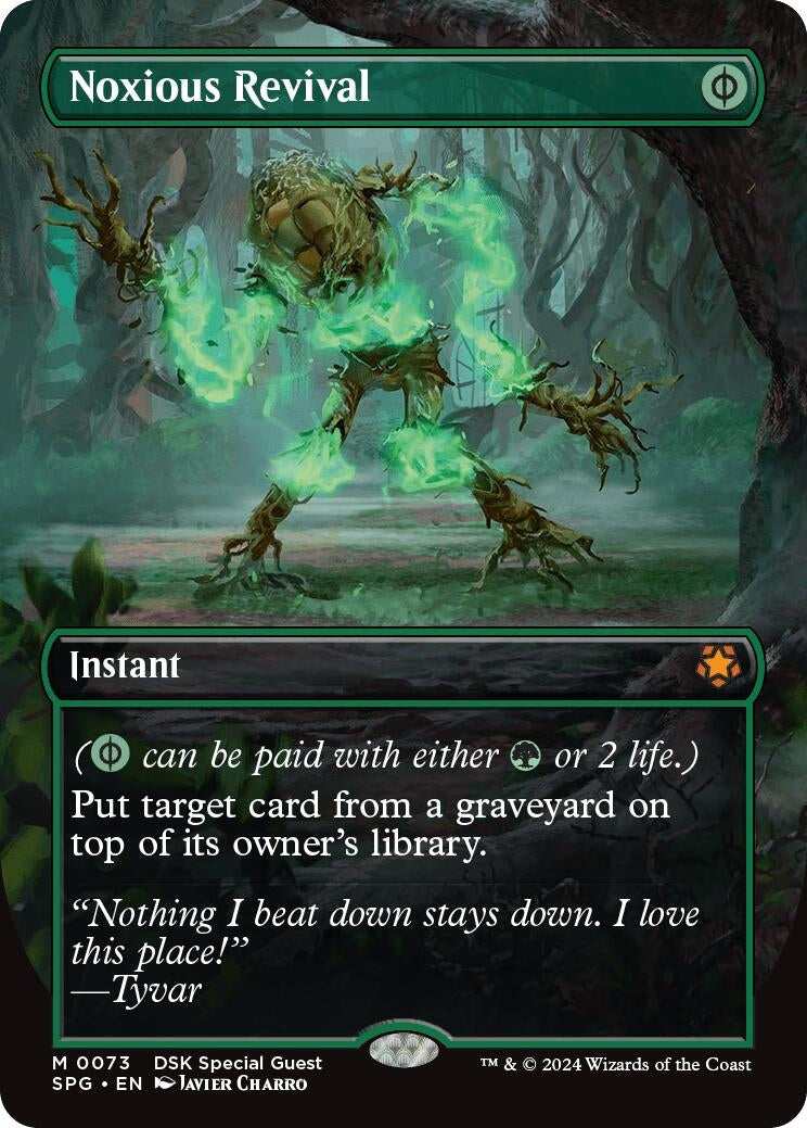 Image for Noxious Revival (Borderless) (73) - Magic: The Gathering