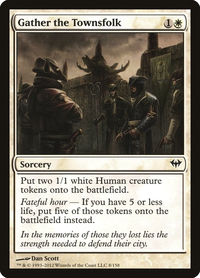 Image for Gather the Townsfolk (8) - Magic: The Gathering