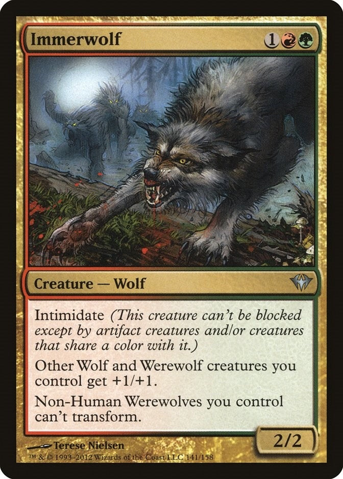 Image for Immerwolf (141) (DKA) - Magic: The Gathering