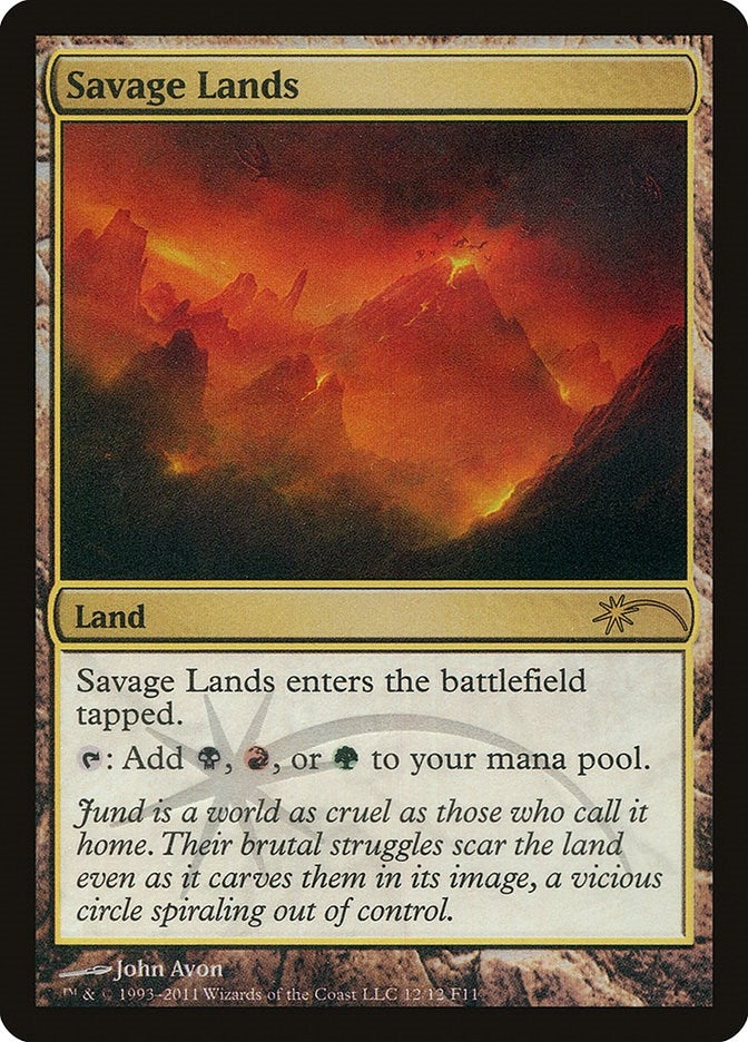 Image for Savage Lands (12) - Magic: The Gathering