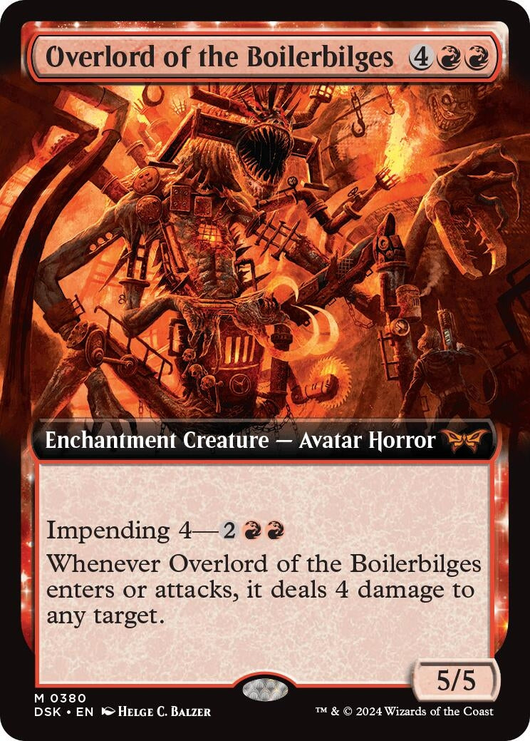 Image for Overlord of the Boilerbilges (Extended Art) (380) - Magic: The Gathering