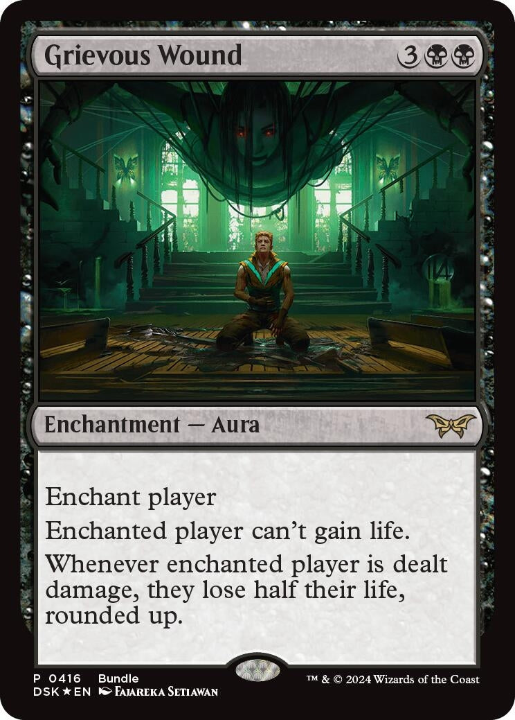 Image for Grievous Wound (DSK Bundle) (416) - Magic: The Gathering