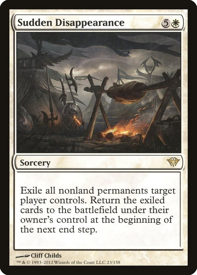 Image for Sudden Disappearance (23) (DKA) - Magic: The Gathering