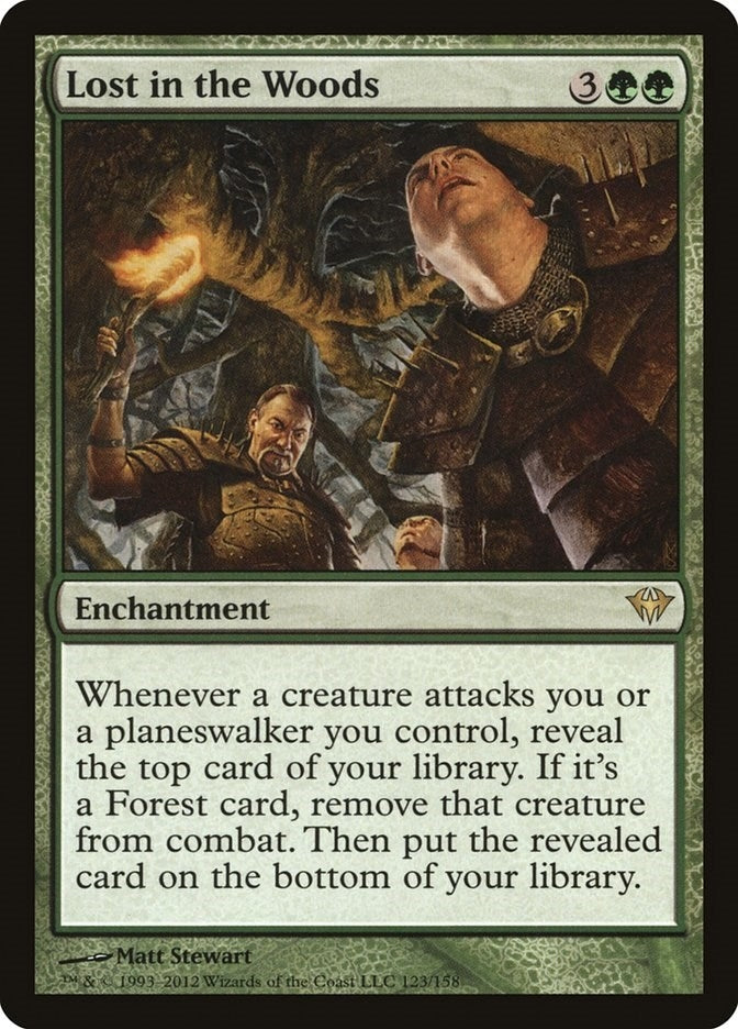 Image for Lost in the Woods (123) (DKA) - Magic: The Gathering