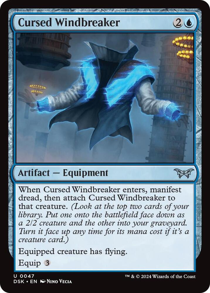 Image for Cursed Windbreaker (47) - Magic: The Gathering