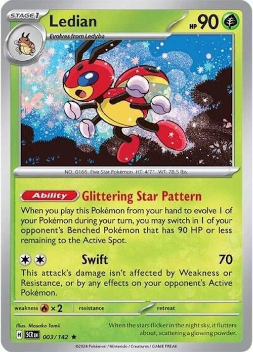 Image for Ledian (003/142) (PR) - Pokemon