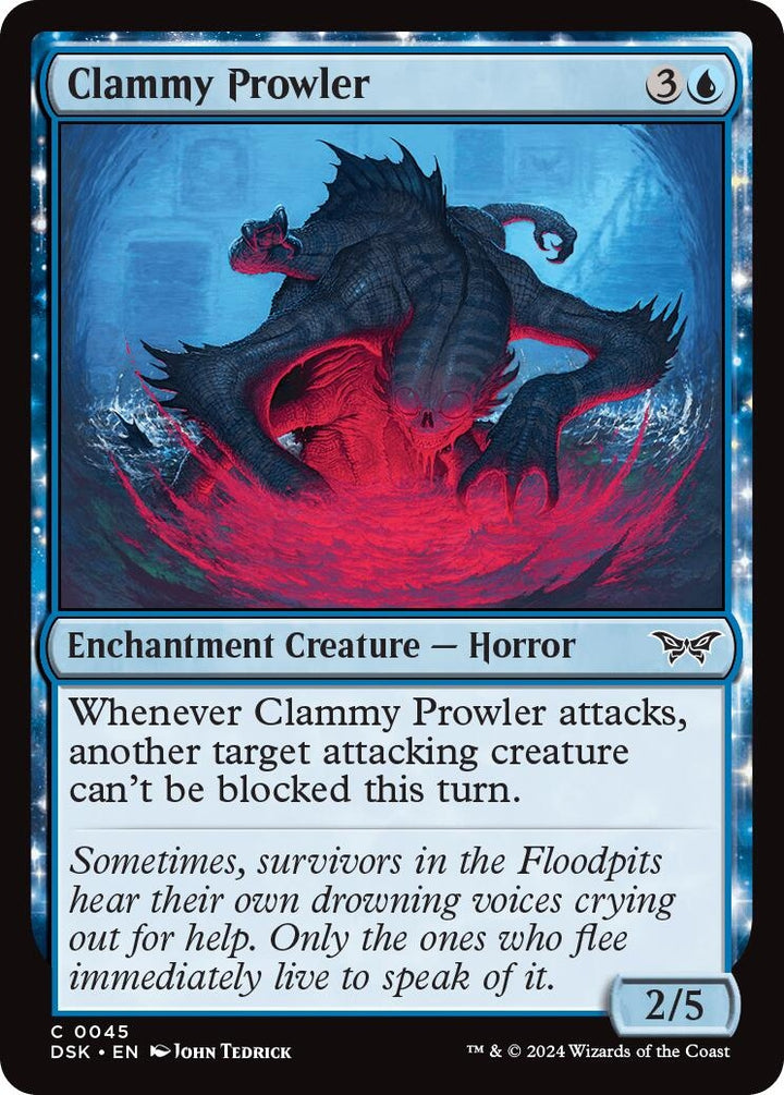 Image for Clammy Prowler (45) - Magic: The Gathering