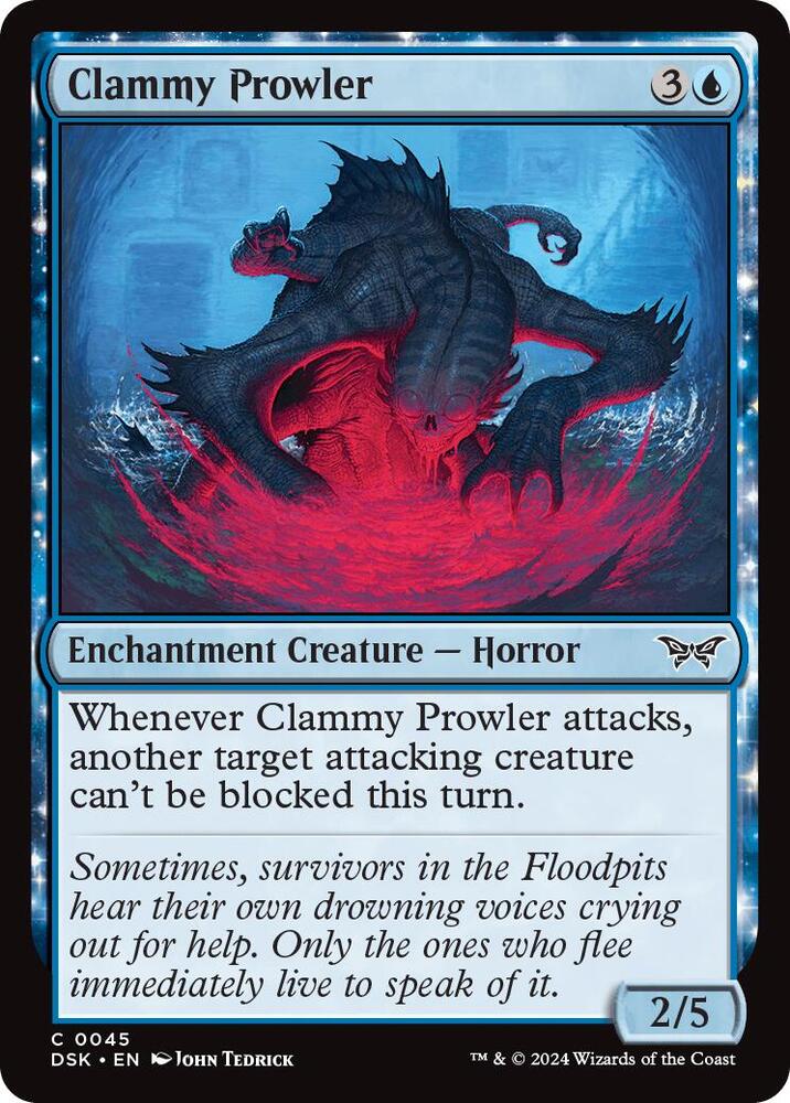 Image for Clammy Prowler (45) - Magic: The Gathering