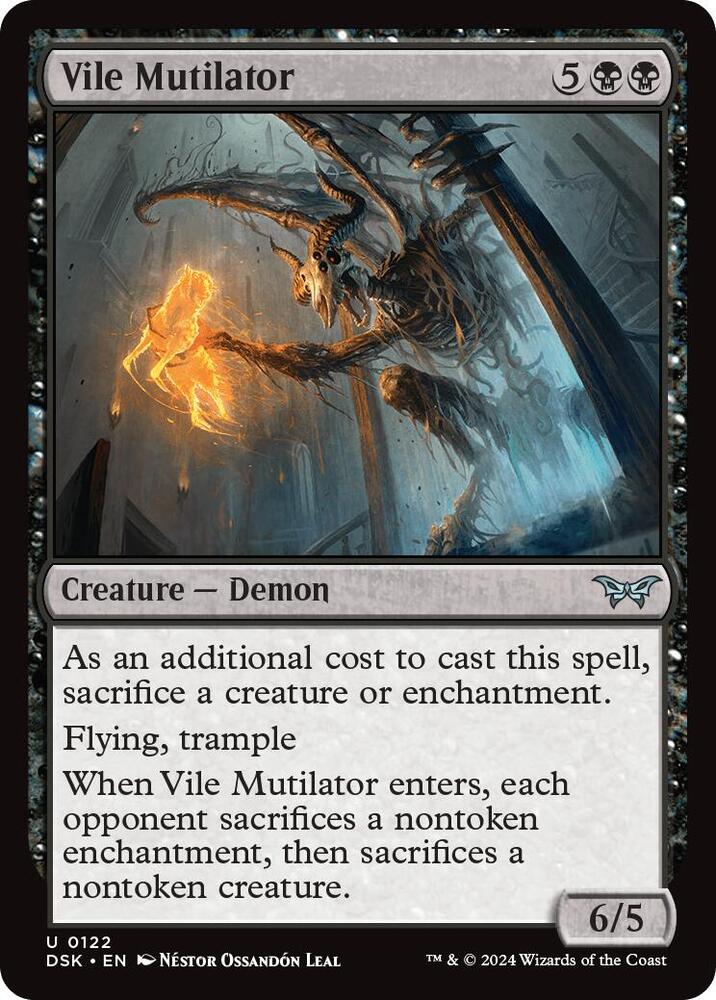 Image for Vile Mutilator (122) - Magic: The Gathering