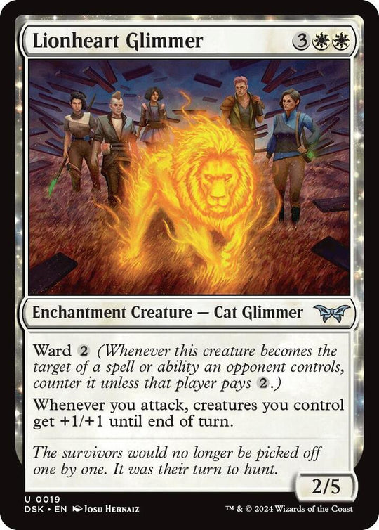 Image for Lionheart Glimmer (19) - Magic: The Gathering