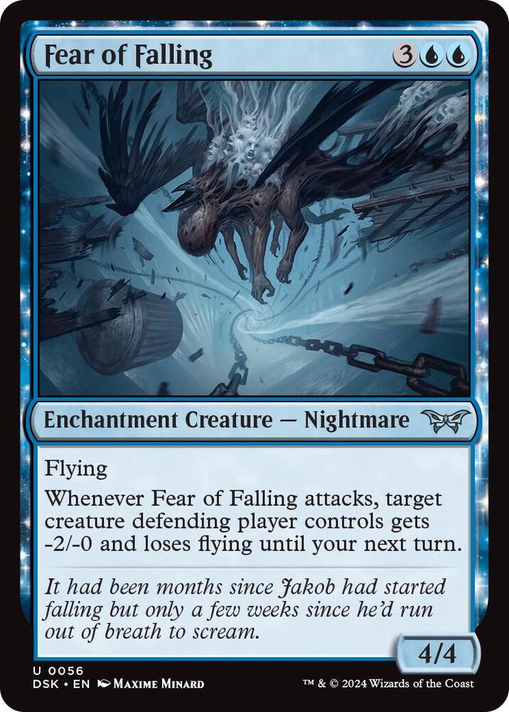 Image for Fear of Falling (56) - Magic: The Gathering
