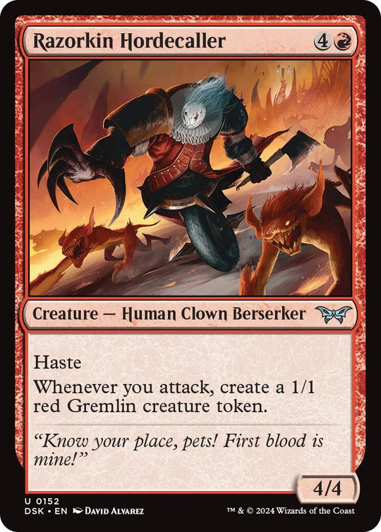 Image for Razorkin Hordecaller (152) - Magic: The Gathering