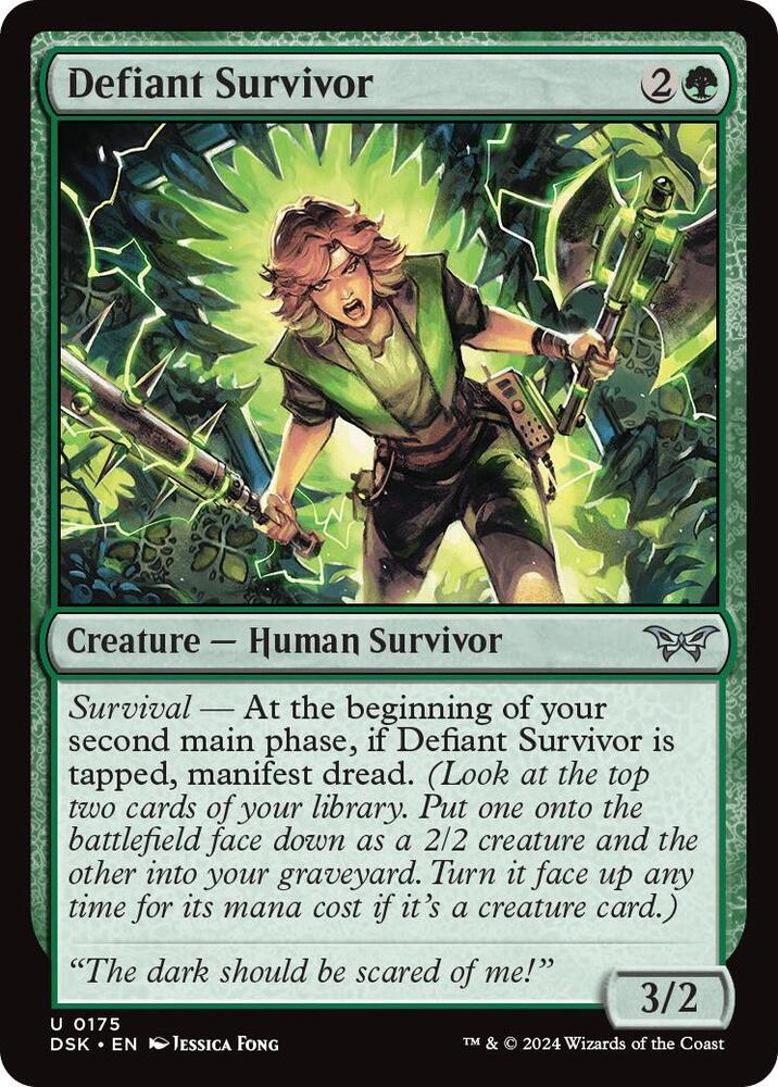 Image for Defiant Survivor (175) - Magic: The Gathering
