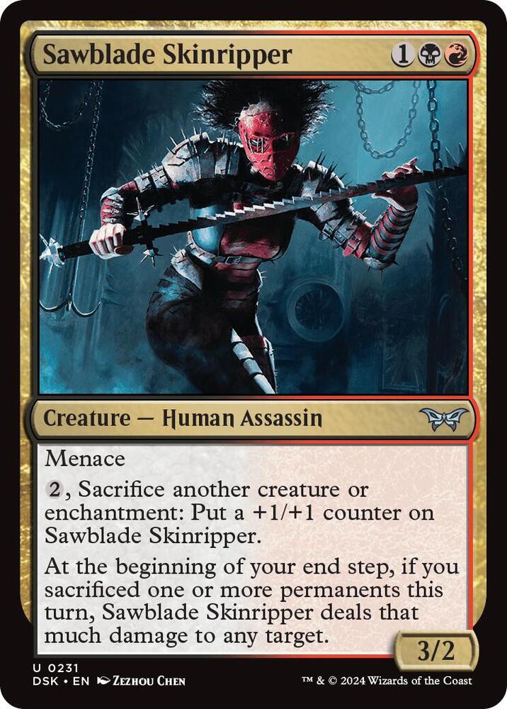 Image for Sawblade Skinripper (231) - Magic: The Gathering