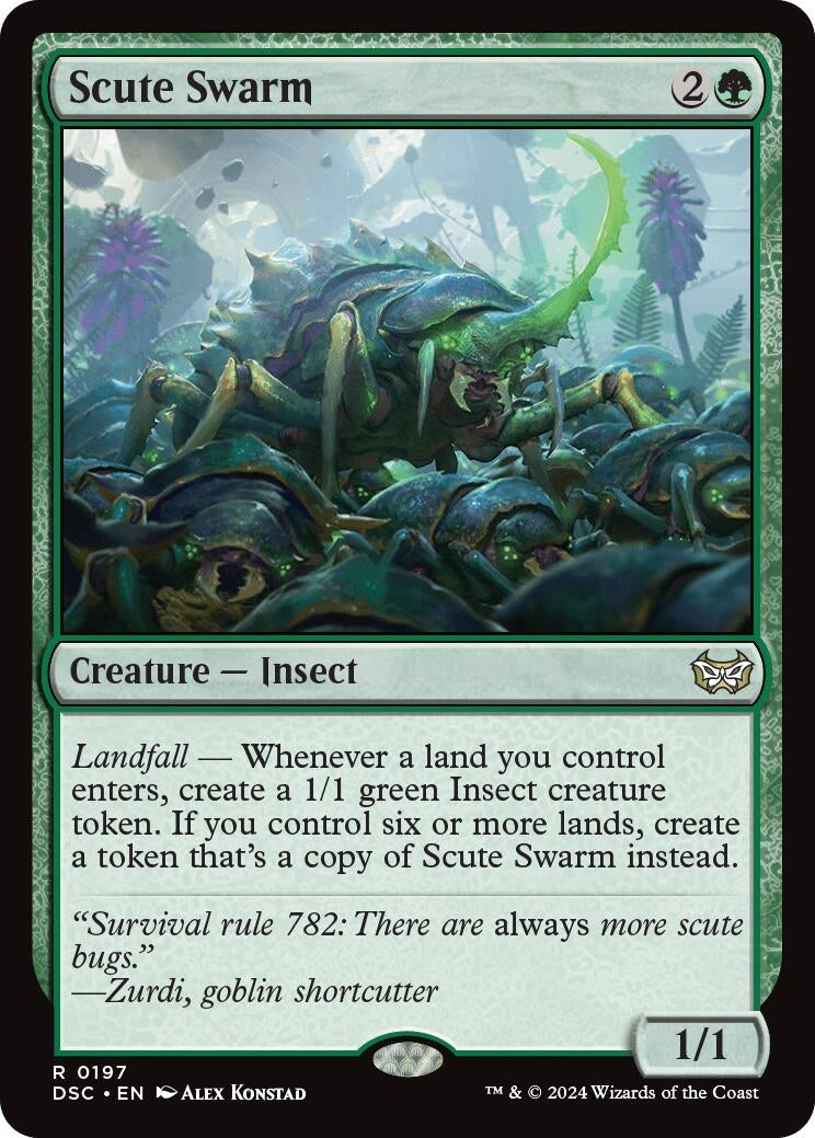 Image for Scute Swarm (197) - Magic: The Gathering