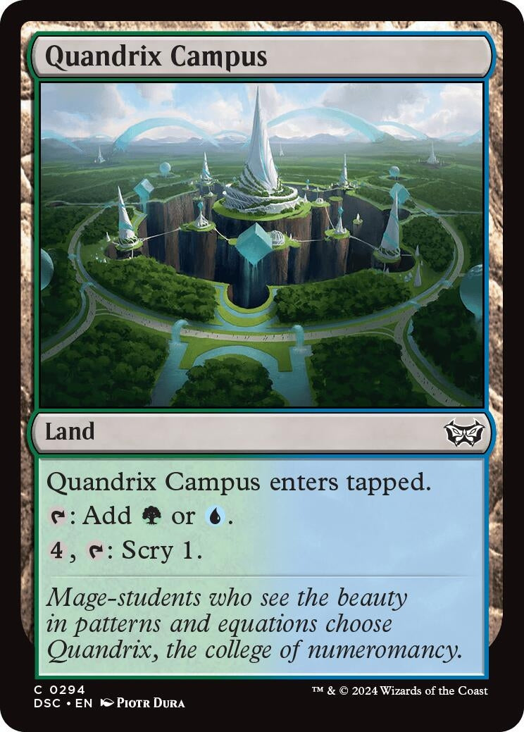 Image for Quandrix Campus (294) - Magic: The Gathering