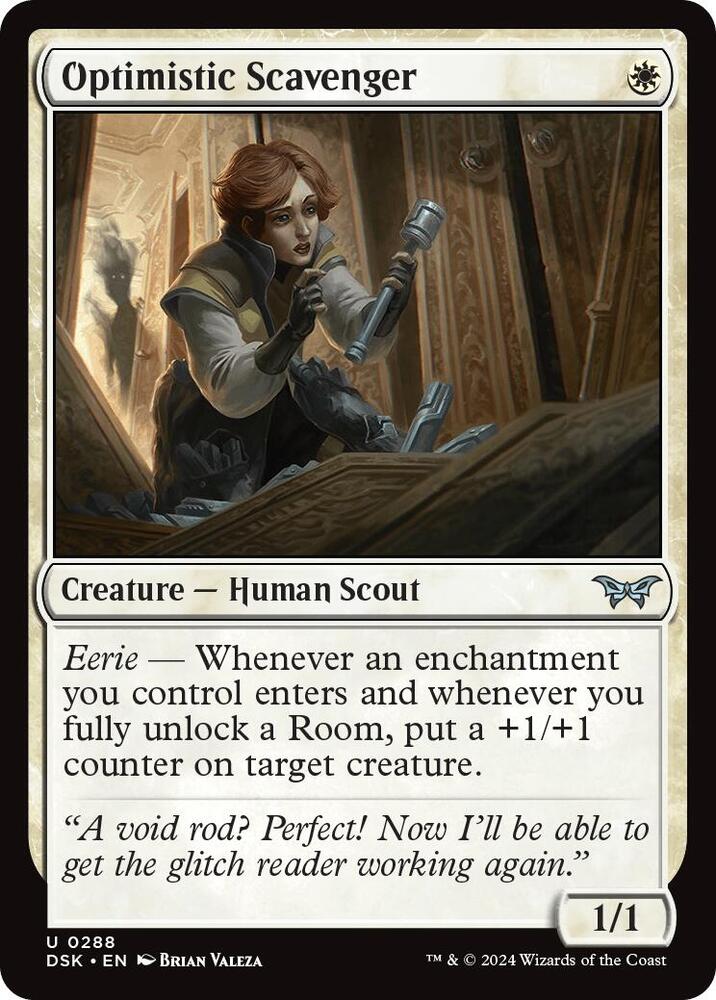 Image for Optimistic Scavenger (0288) (288) - Magic: The Gathering