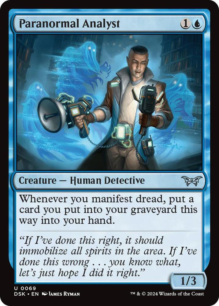 Image for Paranormal Analyst (69) - Magic: The Gathering