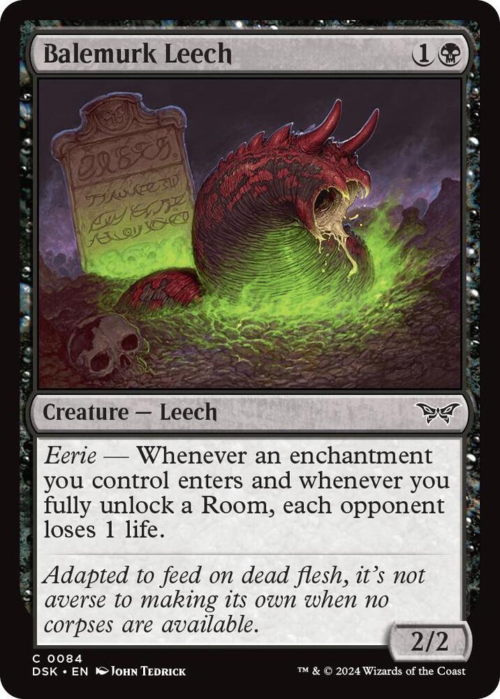 Image for Balemurk Leech (84) - Magic: The Gathering