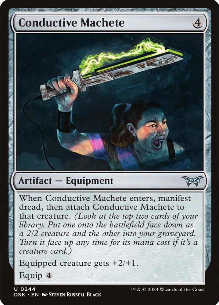 Conductive Machete (244)